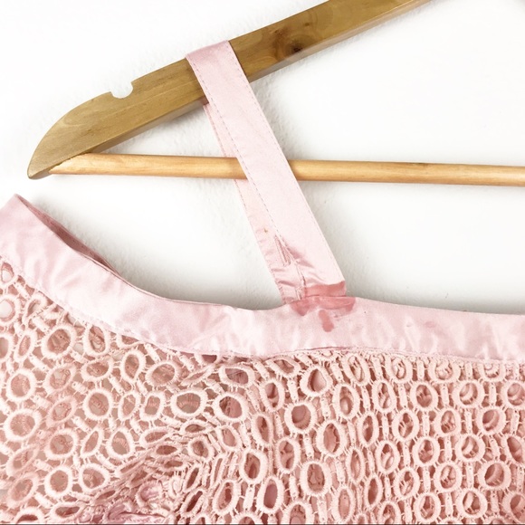 Bardot Junior Blush Pink Mesh Cold Shoulde… - Picture 11 of 11